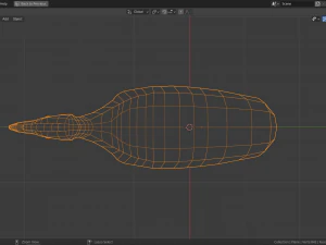 low-poly cassowary 3D Model