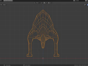 低聚变色龙 3D 模型