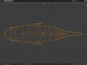 low-poly clownfish 3D Model