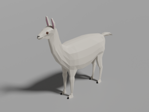 lama v01 3D Model in Other 3DExport