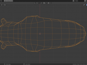low-poly panda 3D Model