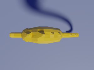 low-poly seahorse 3D Модель