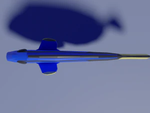 低聚刺尾鱼 3D 模型