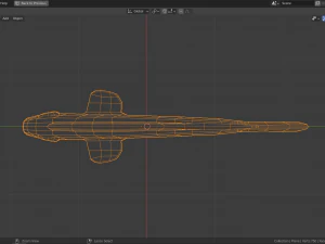 低聚刺尾鱼 3D 模型