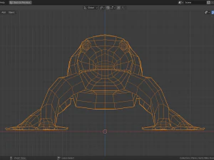low-poly toad 3D Model