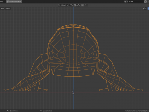 low-poly toad Modèle 3D