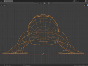 low-poly toad 3D Model