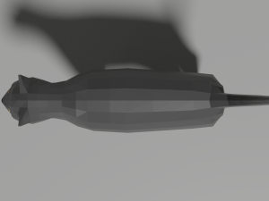 low-poly cat Model 3D