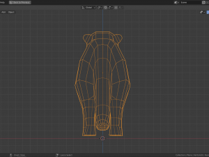 low-poly otter 3D Model