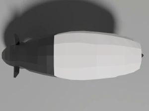 low-poly tapir 3D Model