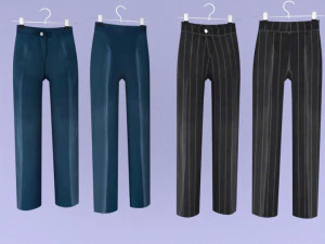 grande cole&ccedil;&atilde;o de roupas para guarda-roupa e loja Modelo 3D