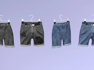 grande cole&ccedil;&atilde;o de roupas para guarda-roupa e loja Modelo 3D