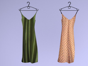large collection of clothes for the wardrobe and store 3D Model