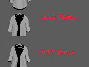 grande cole&ccedil;&atilde;o de roupas para guarda-roupa e loja Modelo 3D