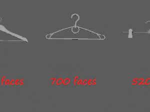 grande cole&ccedil;&atilde;o de roupas para guarda-roupa e loja Modelo 3D