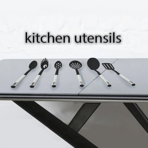 kitchen utensils 3D 模型 .c4d .max .obj .3ds .fbx .stl .blend 