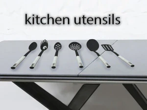 厨房用具 3D 模型