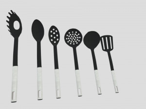 kitchen utensils 3D 模型
