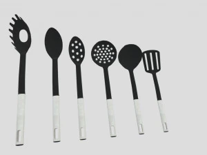 utens&iacute;lios de cozinha Modelo 3D