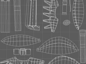 utens&iacute;lios de cozinha Modelo 3D