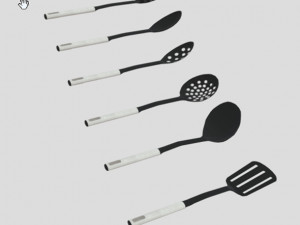 kitchen utensils 3D 模型