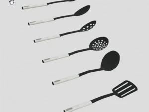 utens&iacute;lios de cozinha Modelo 3D