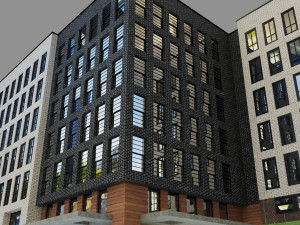 Building01 3Dモデル