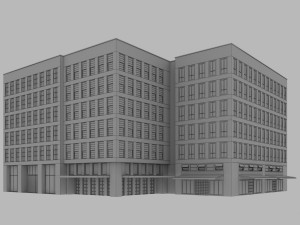 Building01 3Dモデル
