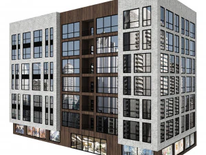 Бригадний корпус 05 3D Модель