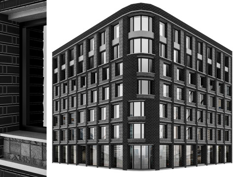 Brigade building 07 Model 3D