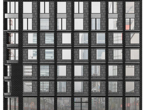 Здание бригады 07 3D Модель