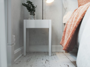 realistic scandinavian style interior bedroom corona - v-ray 3D 模型