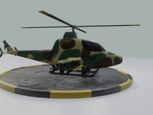 Projeto helicoptero 3D Model
