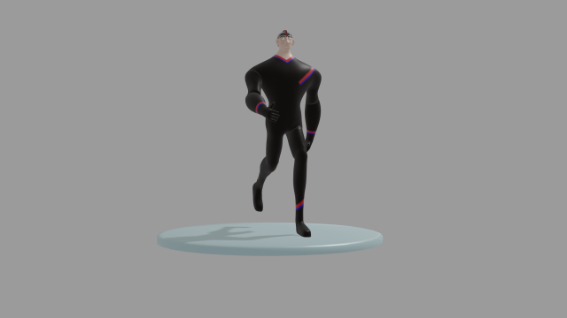Guerreiro 3D Model .c4d .max .obj .3ds .fbx .stl .blend 