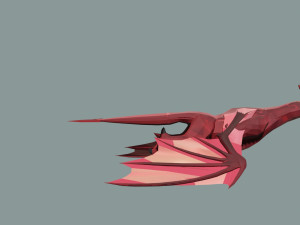Dragao com animacao 3D Model