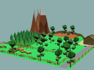 Fazenda 3D Model