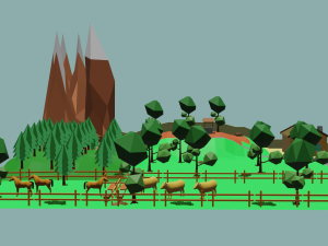 Fazenda Model 3D