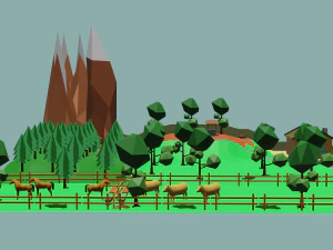 Fazenda 3D Model
