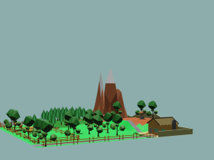 Fazenda Model 3D