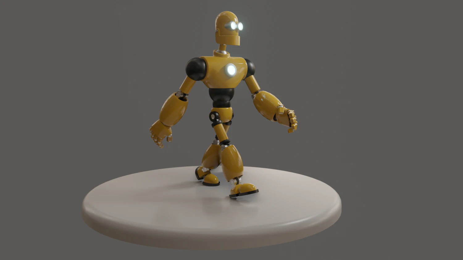 Robo a2 3D Model .c4d .max .obj .3ds .fbx .stl .blend 