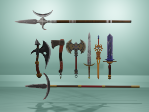 Armas medieval 3D Модель