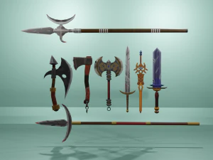 Armas średniowieczna Model 3D