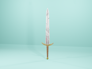 Armas medieval 3D Model