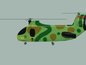 Helicoptero02 3D Model