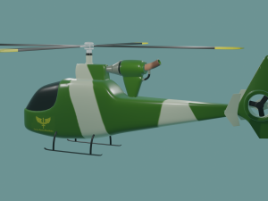Helicoptero03 3D Model