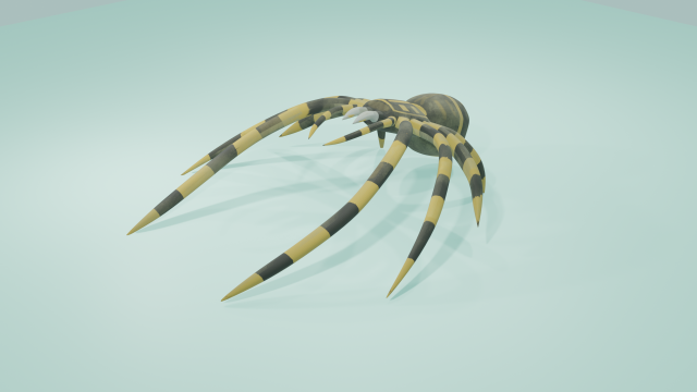 Aranha Model 3D .c4d .max .obj .3ds .fbx .stl .blend 