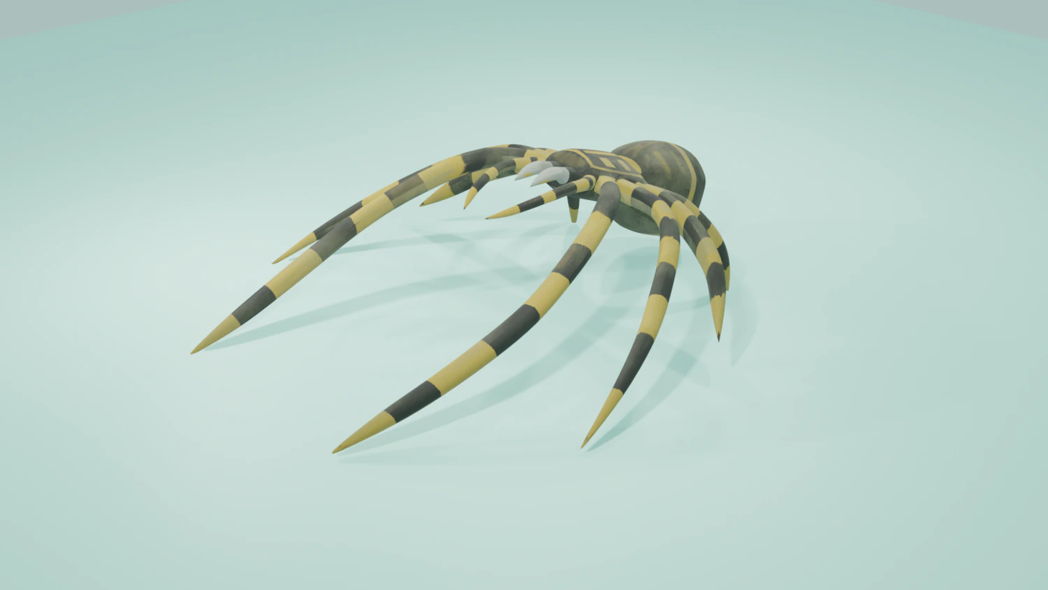 Aranha 3D Model .c4d .max .obj .3ds .fbx .stl .blend