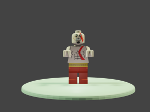Albeedolego 3Dモデル