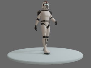 Guerreiro estrlar 01 3D Model