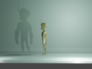 Alien Model 3D